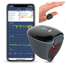 Saturimetro da dito indossabile VIATOM O2Ring con Bluetooth - Adulti