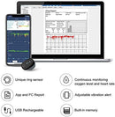 Saturimetro da dito indossabile VIATOM O2Ring con Bluetooth - Adulti