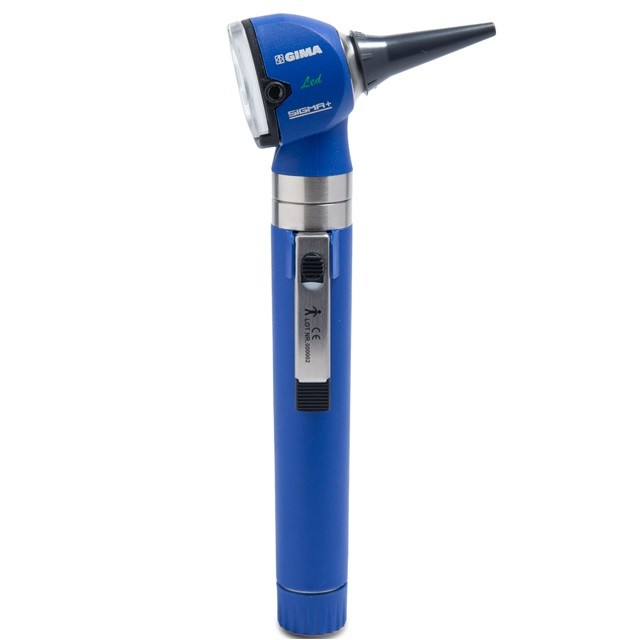 Otoscopio GIMA Sigma C LED - Colore Blu