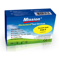 Pannello Profilo Lipidico e Capillari 3 in 1 per analizzatore Mission (Conf. 5 pz.)