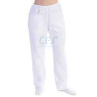 Pantalone in cotone/poliestere GIMA Bianco (Unisex)