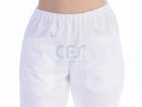 Pantalone in cotone/poliestere GIMA Bianco (Unisex)