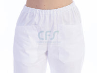 Pantalone in cotone/poliestere GIMA Bianco (Unisex)