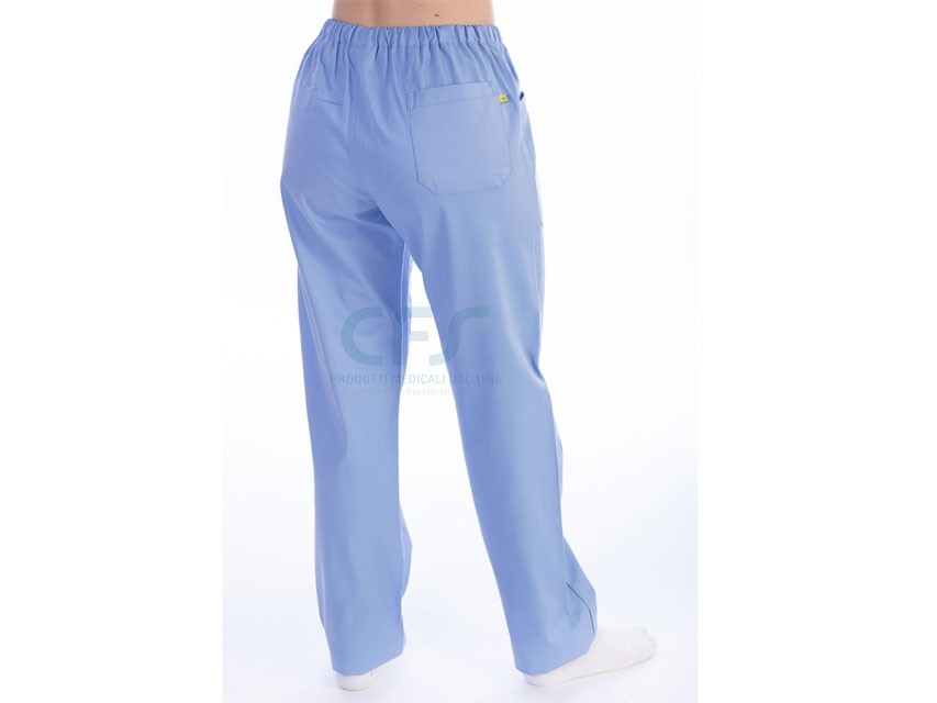Pantalone in cotone/poliestere GIMA Azzurro (Unisex)