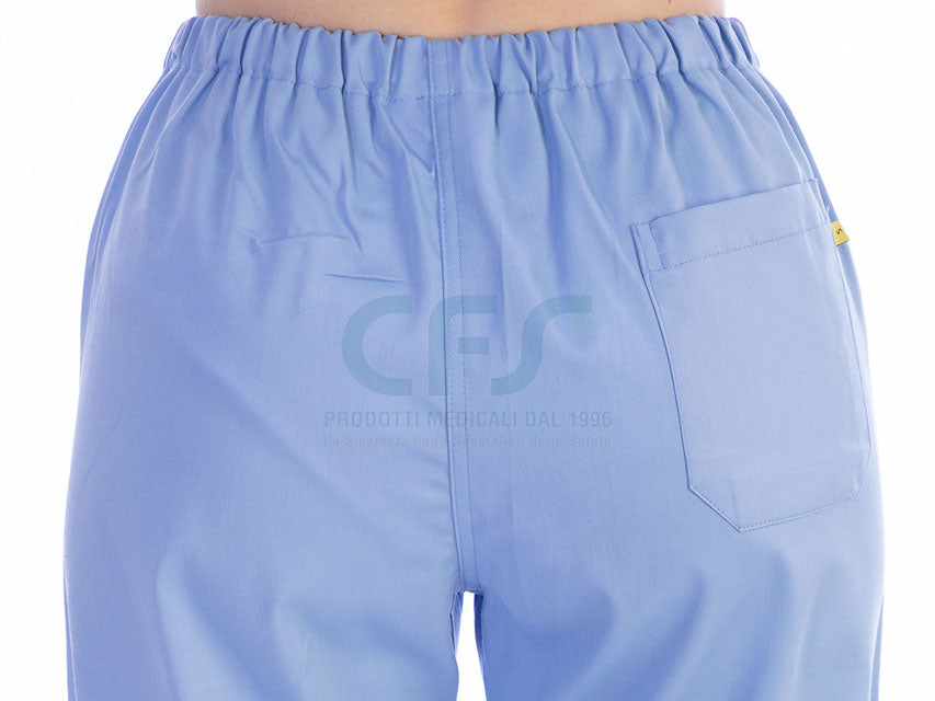 Pantalone in cotone/poliestere GIMA Azzurro (Unisex)