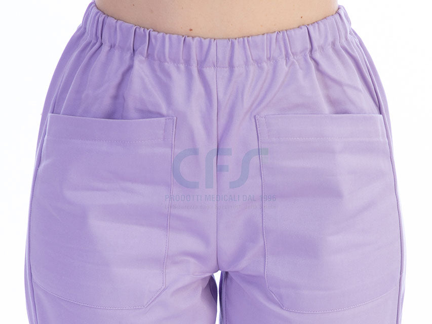 Pantalone in cotone/poliestere GIMA Viola (Unisex)