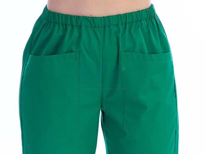 Pantalone in cotone/poliestere GIMA Verde (Unisex)