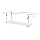 Parallela per deambulazione da 3 mt chiudibile con corrimano in acciaio