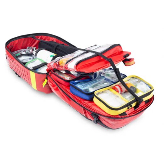 Zaino per emergenza ELITE BAGS Paramed's XL - Tarapaulin Rosso