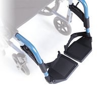 Pedane estraibili CPR784 per carrozzina ARDEA Helios CP790 40 - 43 cm (coppia)