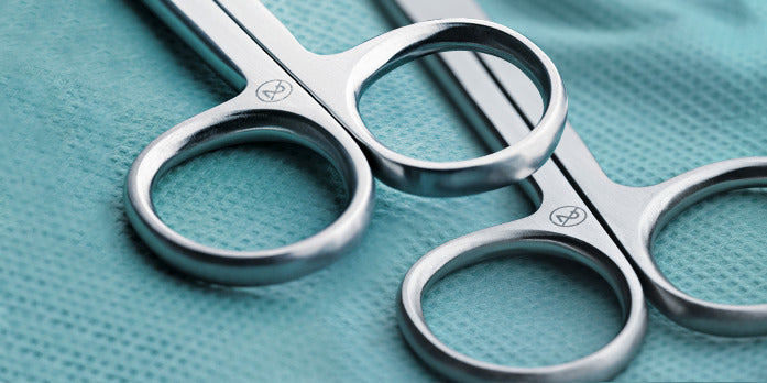 Forbici Chirurgiche Dentali Forbice Chirurgica Dentale Crown Beebee Curva 4.25, Grado Tedesco - Strumento Professionale Per Chirurgia Cut Throat Razor - Foto 9