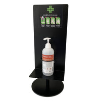 Supporto da tavolo igiene mani I-MEDIK - con porta flacone 500 ml