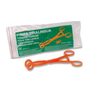 Pinza tiralingua in plastica