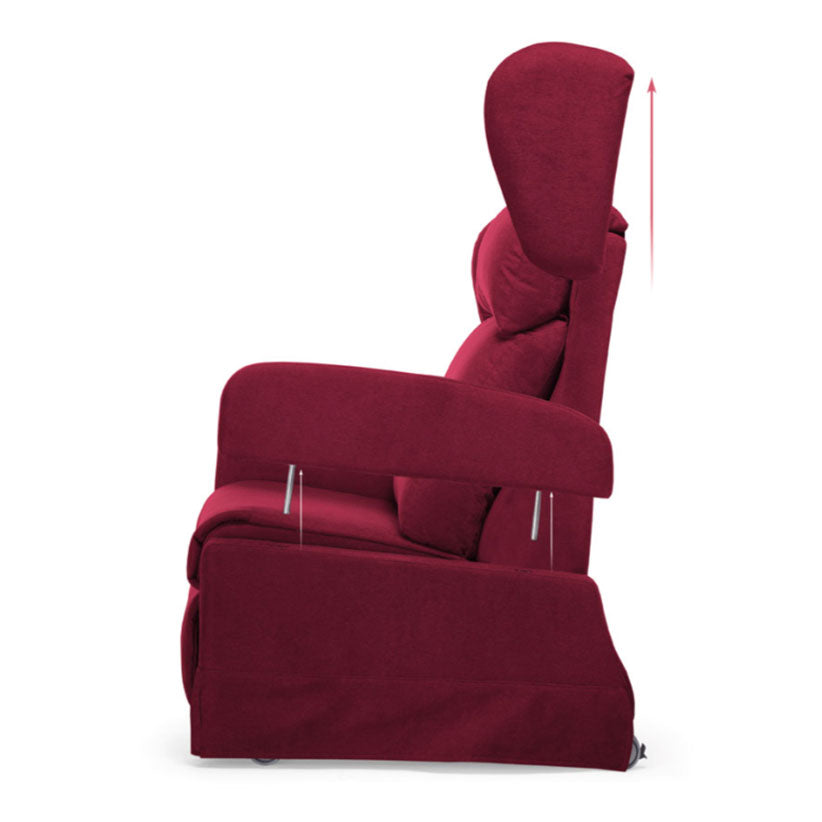 BRACCIOLI ED ALETTE LATERALI ESTRAIBILI Agevolano il trasferimento del paziente