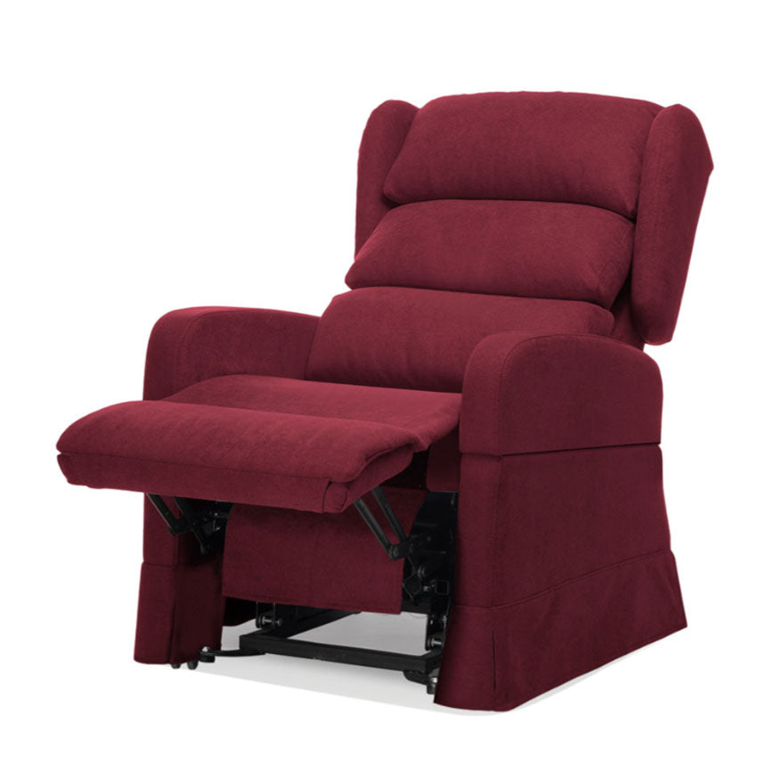 POSIZIONE RELAX Massima estensione di pediera e schienale con regolazione multipla per maggiore comfort