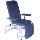 Poltrona prelievi elettrica con Trendelenburg - Blu