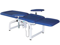 Poltrona prelievi elettrica con Trendelenburg - Blu