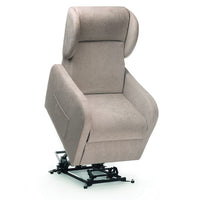 POSIZIONE METTINPIEDI Consente di alzare verticalmente la seduta, offrendo un supporto aggiuntivo all’utilizzatore in caso di difficoltà motorie