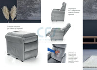 Poltrona elevabile 2 motori CHLOE PO403