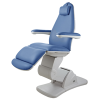 Poltrona multifunzionale CLEOPATRA elettrica a 3 motori - Blu