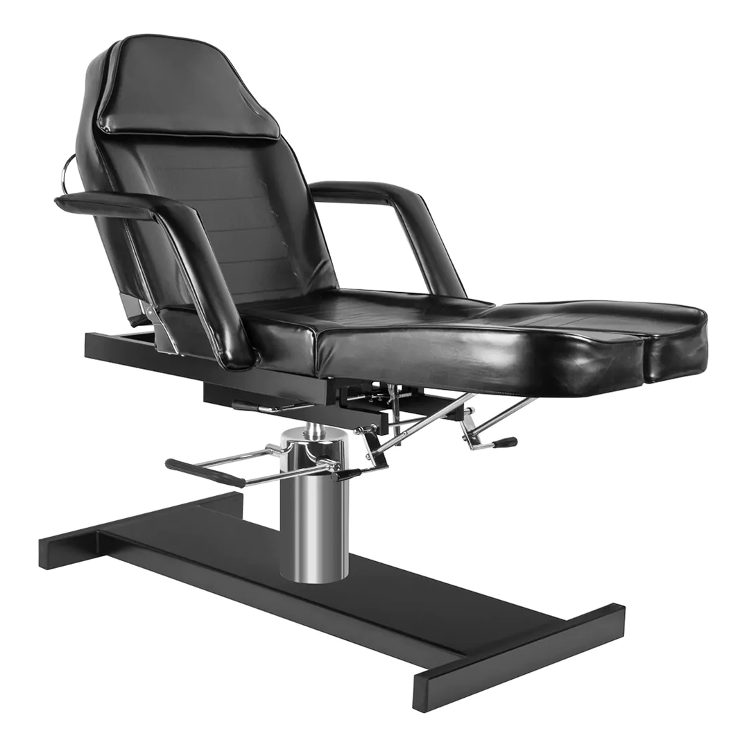 Poltrona multifunzionale AZZURRO A 210C idraulica - Nera