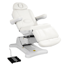 Poltrona multifunzionale NEFERTITI elettrica a 3 motori - Bianca
