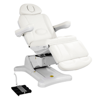 Poltrona multifunzionale NEFERTITI elettrica a 3 motori - Bianca