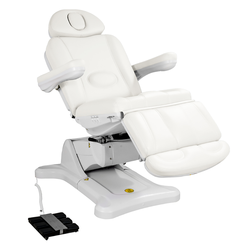 Poltrona multifunzionale NEFERTITI elettrica a 3 motori - Bianca