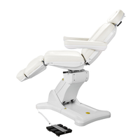 Poltrona multifunzionale NEFERTITI elettrica a 3 motori - Bianca