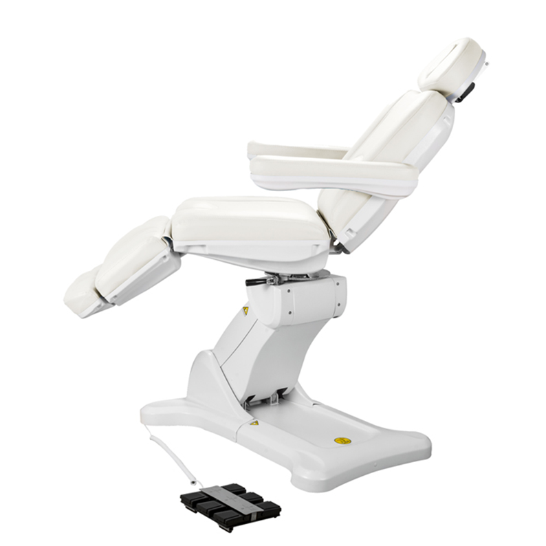 Poltrona multifunzionale NEFERTITI elettrica a 3 motori - Bianca