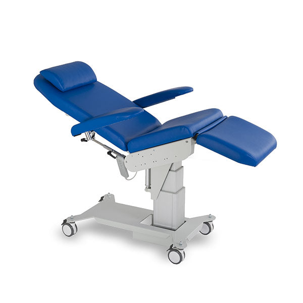 Poltrona prelievi elettrica ad altezza variabile DEMETRA - 3 sezioni e 4 Motori