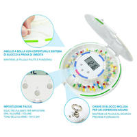 Portapillole con Bluetooth M111 - 28 giorni di dosaggio