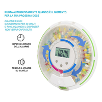 Portapillole con Bluetooth M111 - 28 giorni di dosaggio