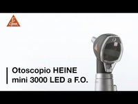 Otoscopio HEINE Mini 3000® LED a F.O. 2,5 V - Set in astuccio rigido - D-885.20.021