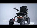 Carrozzina elettrica pieghevole per l’off-road ROBOOTER E60 Pro-A - Con zaino integrato
