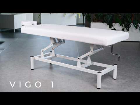 Lettino fisso ad altezza variabile VIGO 1 - Larghezza 75 cm - Grigio Scuro