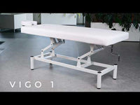 Lettino fisso ad altezza variabile VIGO 1 - Larghezza 75 cm - Grigio Scuro