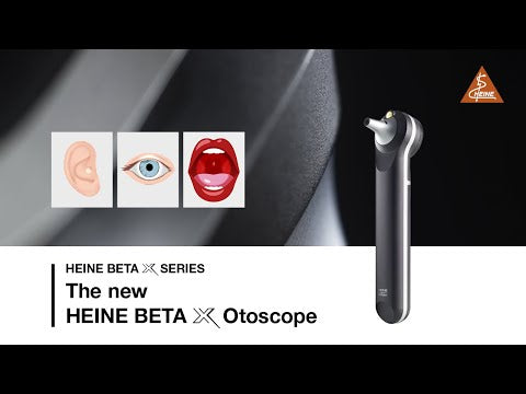 Otoscopio HEINE BETA X 4,2× - con astuccio rigido - B-131.28.330