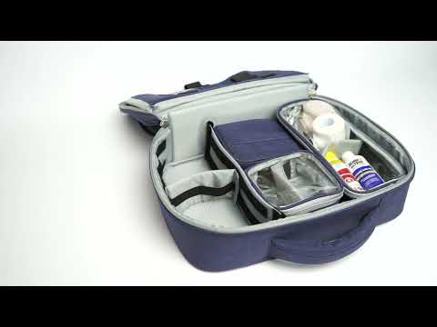 Borsa multiuso - Blu/Grigio