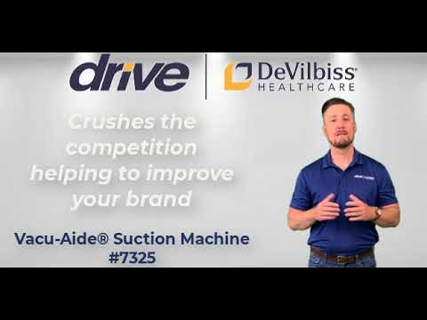 Aspiratore DEVILBISS VacuAide 7325 con batteria ricaricabile
