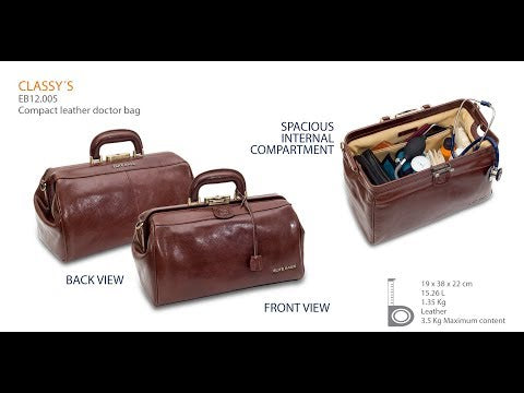 Borsa medico ELITE BAGS Classy's - Pelle