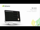 ECG da sforzo Edan SE-1515 - DX12 Wireless + Installazione/Formazione Omaggio!