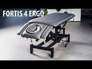 Lettino elettrico ad altezza variabile FORTIS 4 ERGO - Larghezza 68 cm