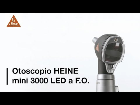 Otoscopio HEINE Mini 3000® LED a F.O. 2,5 V - Speculum riutilizzabili - D-008.70.120
