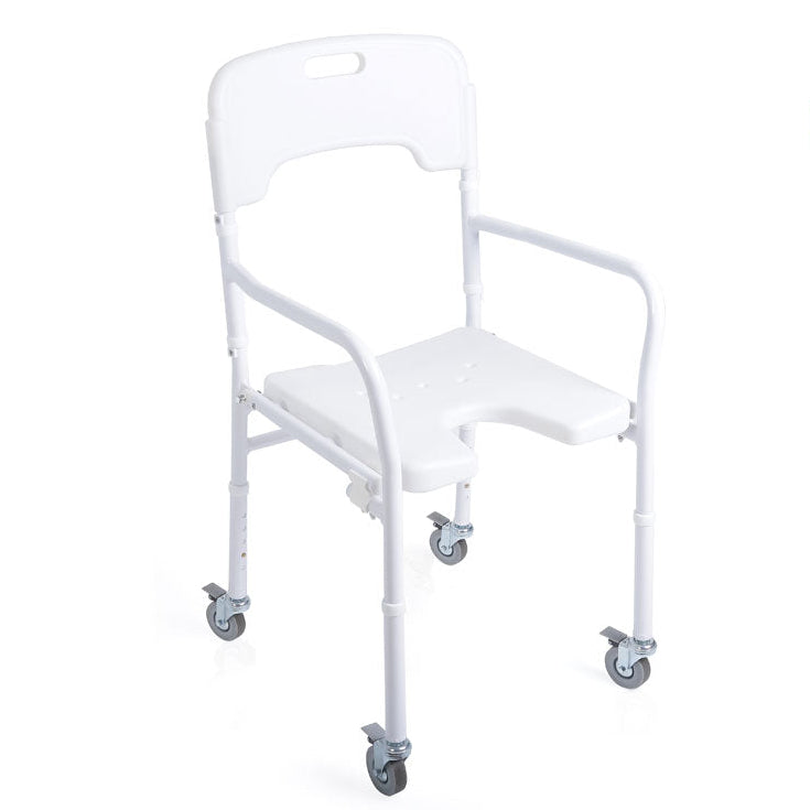 Sedia da doccia ONDA RS822- Seduta a U - Su ruote