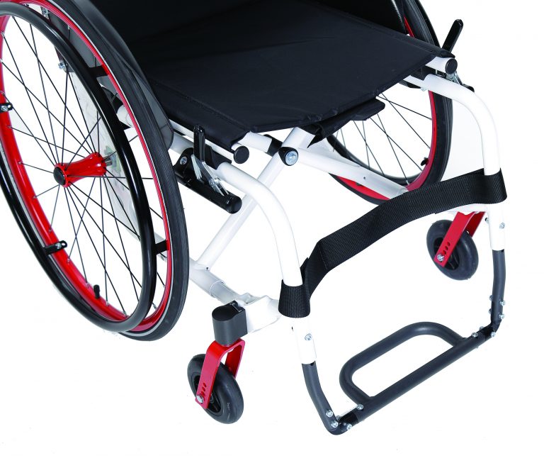 Carrozzina pieghevole superleggera ad Autospinta ARDEA  ATMOS Nera - CL200N