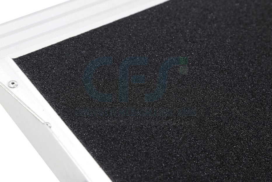 Rampa per disabili cm 61 - Lunghezza fissa - A pedana