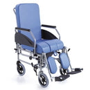 Sedia comoda KOMODA con schienale reclinabile - Ruote Ø 20 cm - RC330-Seduta 50 cm