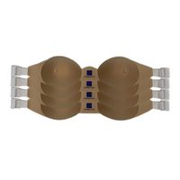 Reggipetto imbottito per manichino RCP femminile Prestan - pelle chiara (conf. 4 pz.)