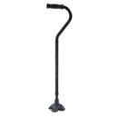 Bastone in acciaio regolabile con manico aperto BRIO HD RH150